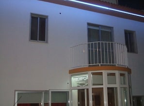Façade de l’hébergement