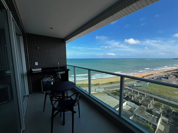 Uitzicht vanuit accommodatie