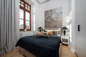 1 bedroom, iron/ironing board, free WiFi, bed sheets - Łódź Śródmieście Apartment - 35m2, Top location - by Rentujemy (Lódz)