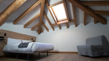 1 habitación, cortinas blackout y sistema de insonorización
