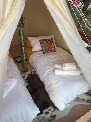 2 chambres, lit parapluie, Wi-Fi gratuit, draps fournis