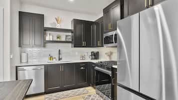 Fridge, stovetop, eco-friendly cleaning products