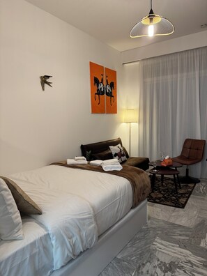 1 bedroom, iron/ironing board, WiFi, bed sheets - Mirazur Fabron (Nice)