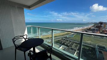 Vue depuis lâhĂ©bergement