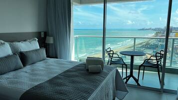 Uitzicht vanuit accommodatie