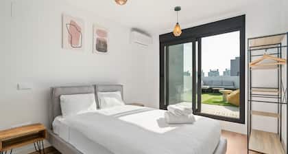 duplex con terraza y garaje de alquiler temporal