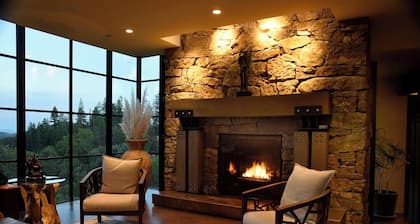 Luxury 3-bedroom Estate surrounded by a 20-acre vineyard and 30-mile views.