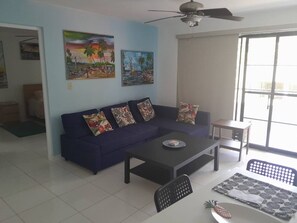 Living area - Quiet apartment Sosua. (Sosúa)