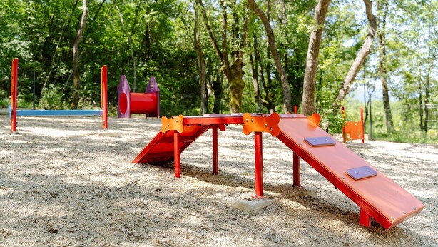 Children's area - Beautiful (sta)caravan in Glavotok (Glavotok)
