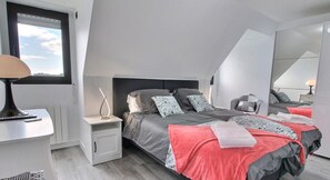 6 chambres, accès au Wi-Fi (inclus), literie fournie