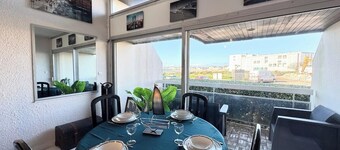 Grand triplex vue mer tout confort - Balcon