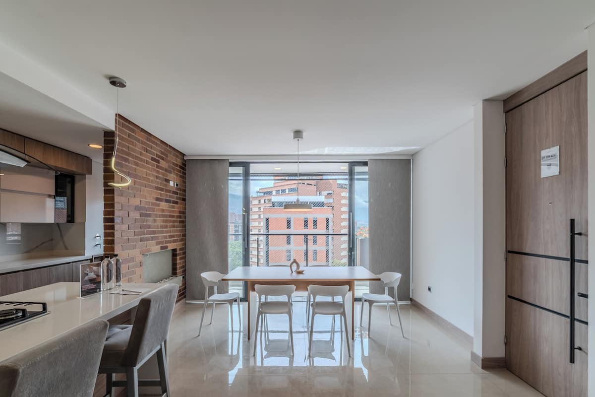 Apartamento, 3 quartos (1001) | Área de estar