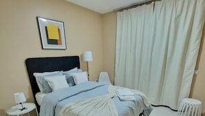 2 habitaciones, tabla de planchar con plancha y wifi gratis