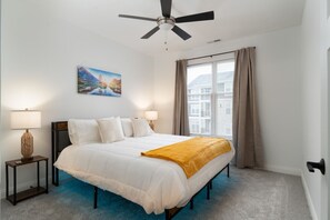2 bedrooms, desk, iron/ironing board, free WiFi