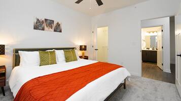 2 chambres, bureau, fer et planche à repasser, Wi-Fi gratuit