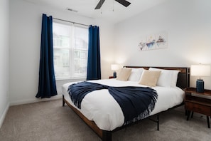2 bedrooms, desk, iron/ironing board, free WiFi