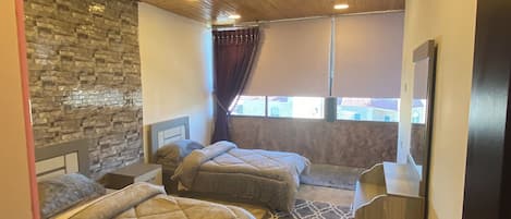 2 bedrooms, iron/ironing board