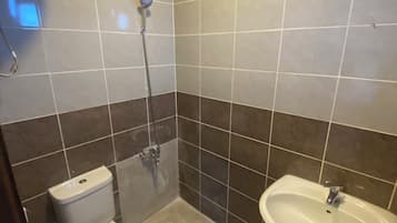 Shower, toilet paper