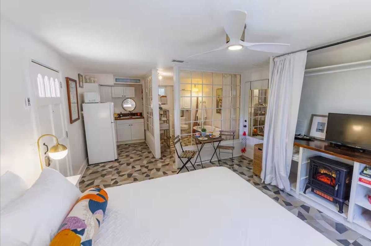 1 Schlafzimmer, Bügeleisen/Bügelbrett, kostenloses WLAN, Bettwäsche