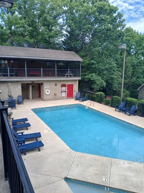 Alberca al aire libre 