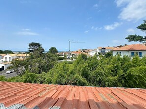 Blick von der Unterkunft