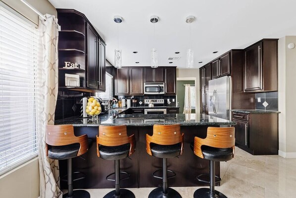 Private kitchen - Old Town Scottsdale Oasis: Putting Green, Entertainment, Modern, Outdoor Lounge (Scottsdale)