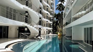 Condo, 2 Bedrooms, Accessible, Balcony | Pool | Outdoor pool