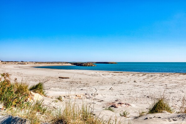 Beach nearby