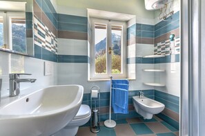 Shower, hair dryer