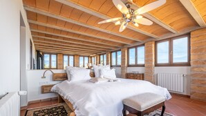 4 soverom, strykejern/-brett, wi-fi (inkludert) og sengetøy