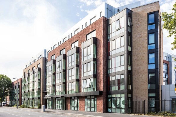 Façade de l’hébergement