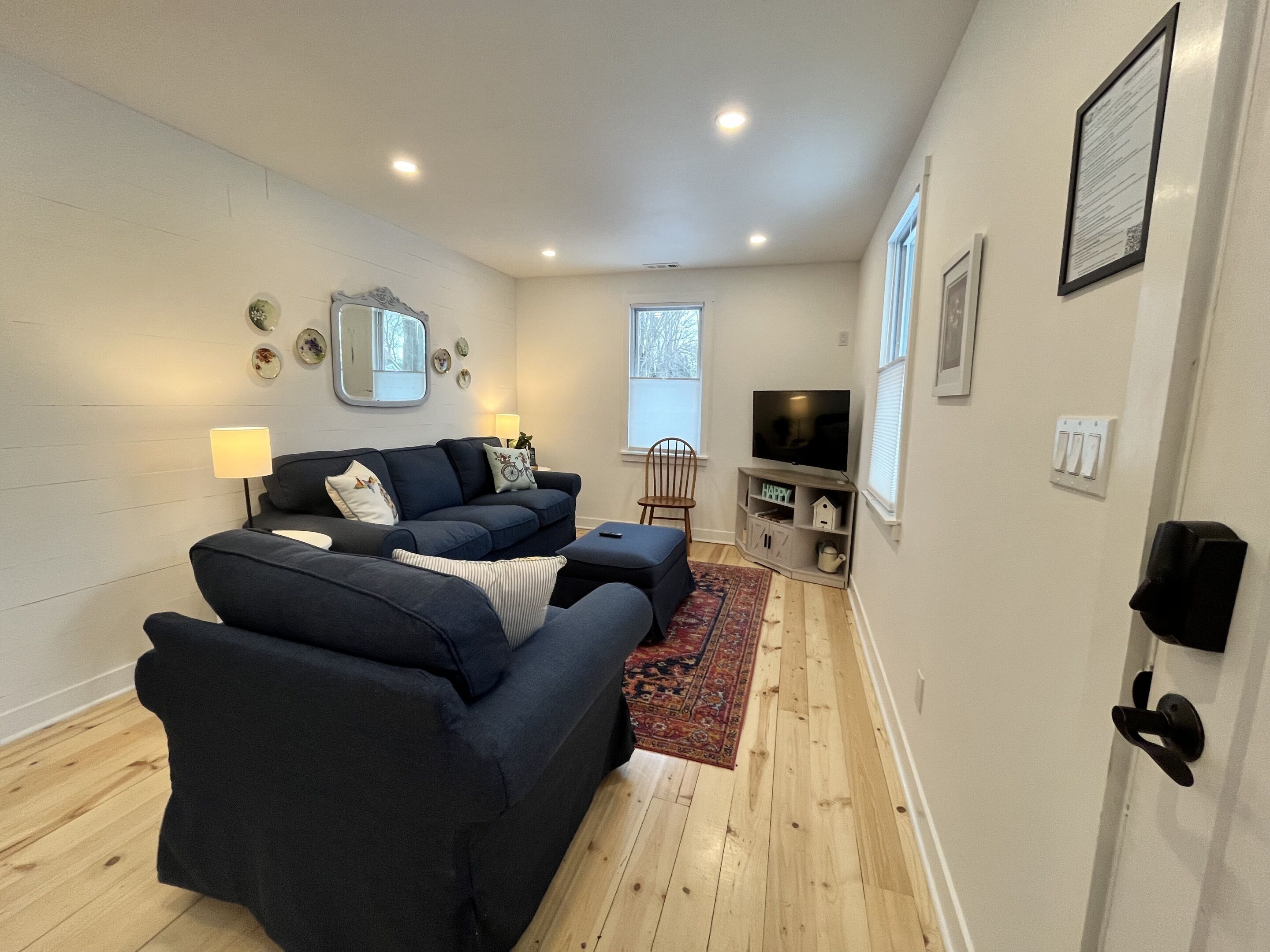 Cottage, salle de bains privée, vue jardin | Hall