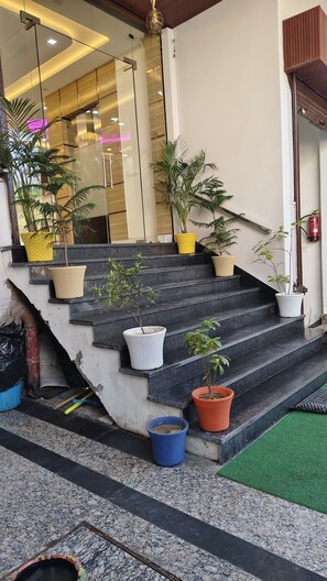 Fachada de la propiedad