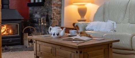Cottage, 3 chambres | Coin séjour
