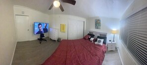 2 dormitorios, tabla de planchar con plancha, wifi y ropa de cama