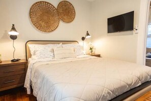 2 chambres, fer et planche à repasser, lit de bébé portatif, Wi-Fi