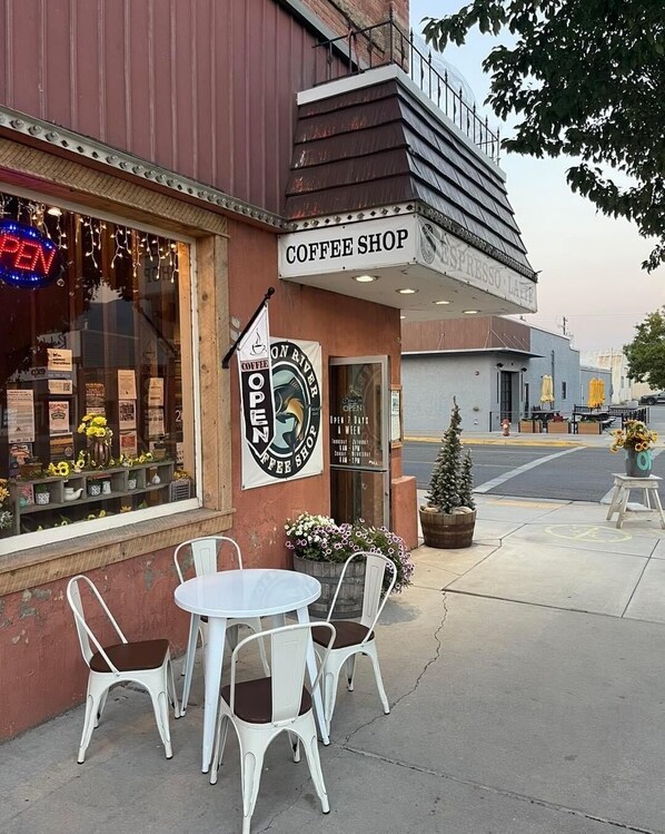 Façade de l’hébergement