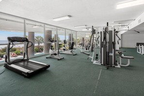 Fitness facility - Luxury Beachfront Condo: Unmatched Elegance & Exclusive Amenities Await You (North Myrtle Beach)