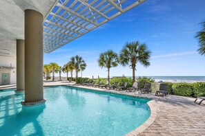 Indoor pool - Luxury Beachfront Condo: Unmatched Elegance & Exclusive Amenities Await You (North Myrtle Beach)