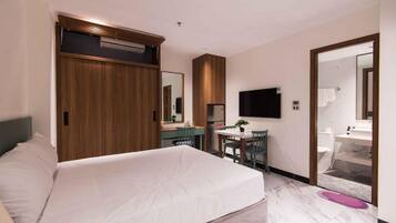 Estudio | 1 dormitorio, minibar, escritorio y wifi gratis