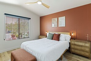 2 chambres, bureau, fer et planche à repasser, Wi-Fi gratuit