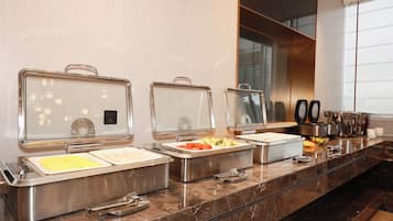 Desayuno buffet (CNY 38 por persona)