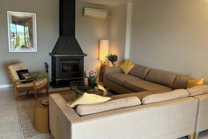 Fireplace, stereo - 8 Bed Villa with Private Pool & Terrace (Montouliers)