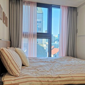 1 bedroom, WiFi, bed sheets