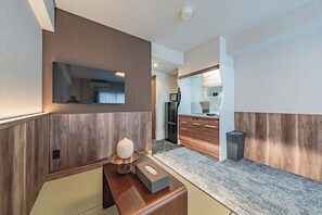 Tremannsrom – superior, ikke-røyk, balkong | Blendingsgardiner, lydisolert og wi-fi (inkludert)