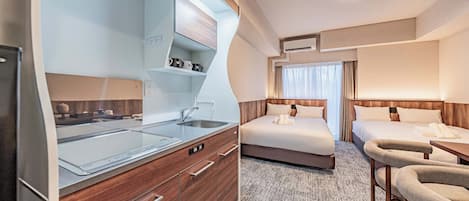 Quadruple Room, Non Smoking, Balcony