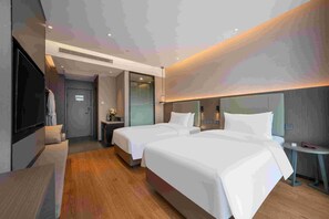 Comfort Twin Room, City View | Soundproofing, free WiFi - World Hotel Qingdao Laoshan  Branch (Qingdao)