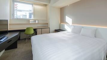 1 室のベッドルーム、デスク、アイロン / アイロン台、WiFi (無料)