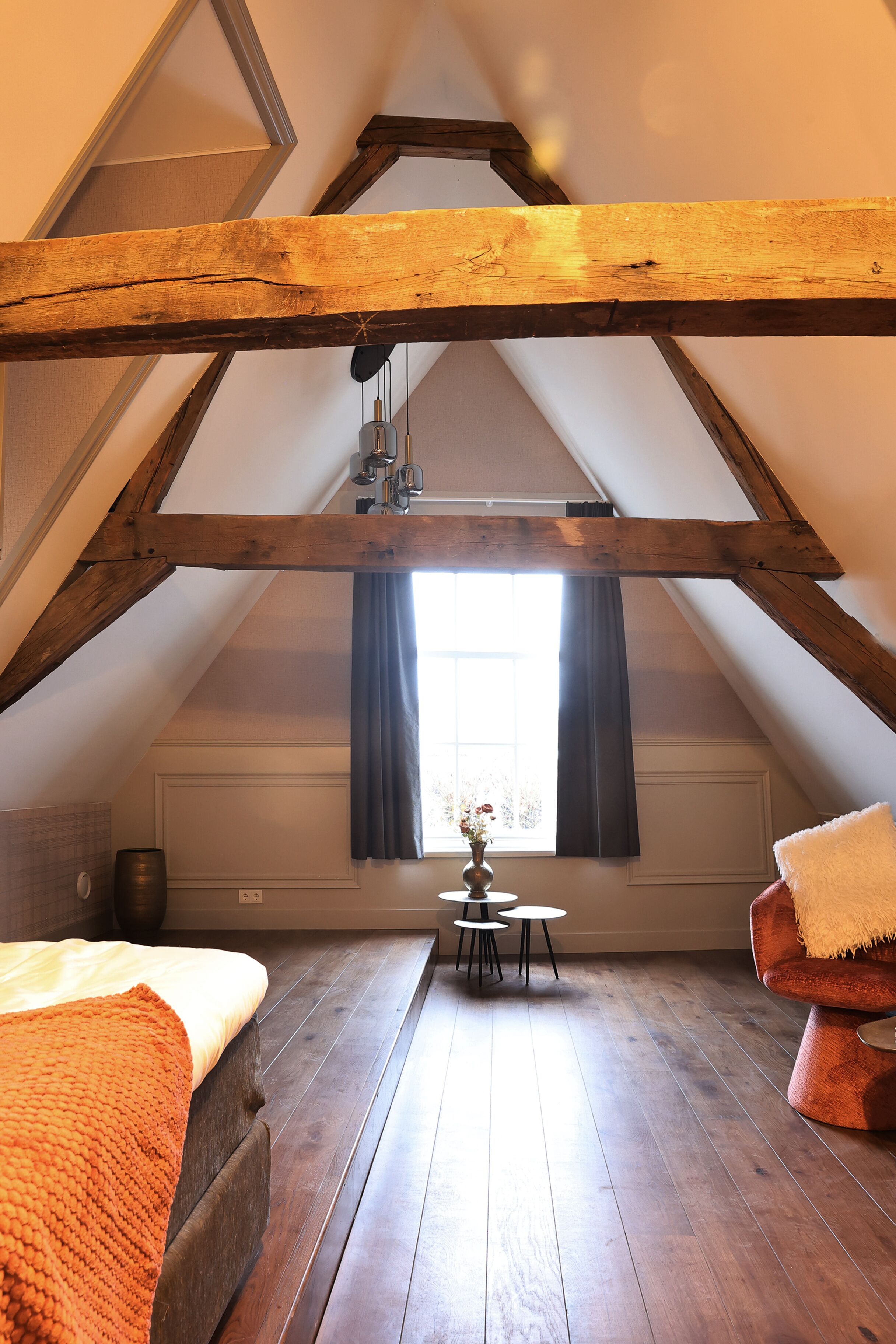 Habitación Deluxe doble | Ropa de cama de alta calidad, minibar, caja fuerte