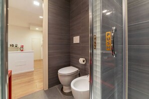 Shower, hair dryer, bidet